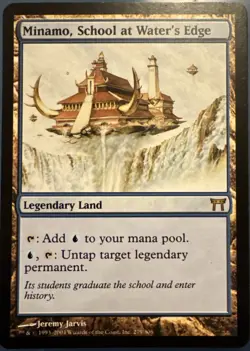 Minamo, School at Water's Edge - Champions of Kamigawa Magic The Gathering 2004 - Image 1