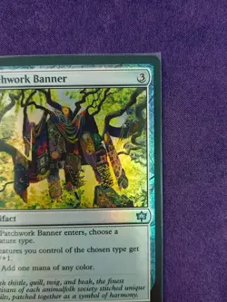 MTG BLB Patchwork Banner Bloomburrow Foil - Image 2