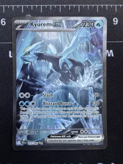 Pokemon Kyurem EX Special Illustration Rare Holo Sv: Black Bolt 165/086 230 HP - Image 1