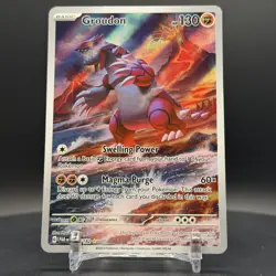 Groudon - 199/182 - SV04: Paradox Rift - Illustration Rare NM - Pokemon TCG - Image 1