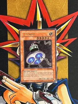 CRV-EN010 UFORoid Ultimate Rare UNL Edition EURO LP Yugioh - Image 1