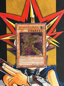 EEN-EN007 Elemental Hero Bladedge Ultimate Rare UNL Edition EURO MP Yugioh - Image 1