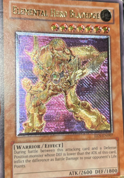 EEN-EN007 Elemental Hero Bladedge Ultimate Rare UNL Edition EURO MP Yugioh - Image 5