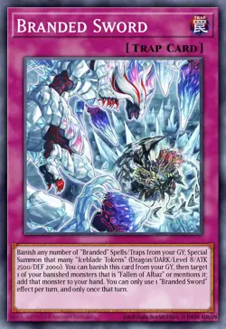 Branded Sword BLTR-EN112 1st ED Yu-Gi-Oh! ULTRA RARE - Image 1