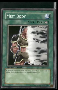 Mist Body GLD1-EN036 Limited - Yu-Gi-Oh! TCG Common - Image 1