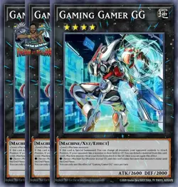 Yugioh! 3x Gaming Gamer GG BLZD-EN081 Common 1st Ed NM - Image 1