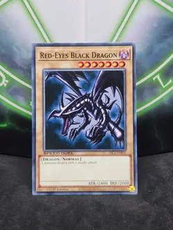 Yugioh Red Eyes Black Dragon SBC1-ENF01 Common 1st Edition NM - Image 1
