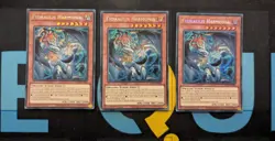 BLZD-EN024 Fydraulis Harmonia x3 Secret Rare 1st Ed YuGiOh Playset - Image 1
