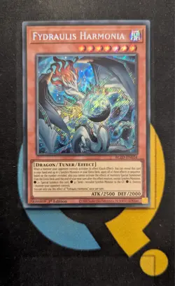 BLZD-EN024 Fydraulis Harmonia x3 Secret Rare 1st Ed YuGiOh Playset - Image 2