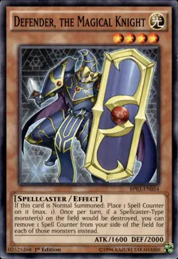 Defender, The Magical Knight - 1st Edition BP03-EN054 - NM - YuGiOh - Image 1