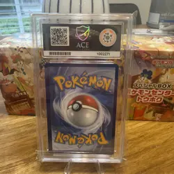 Pokemon Special Delivery Charizard SWSH075 2022 Promo Card Ace 9 Graded - Image 2