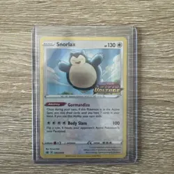 Pokemon Snorlax SWSH068 Holo Stamped Vivid Voltage Sword & Shield Promo Card Nm - Image 1