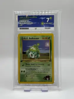 Erika’s Bulbasaur Gym Challenge 39/132 1st Edition Near Mint ACE 7 Pokemon Card - Image 1