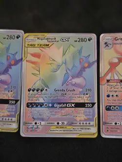Pokemon TAG TEAM GX Card Lot MegaSableye Tyranitar Greninja Holo English - Image 1
