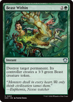 Beast Within - 263 - SOC - Near Mint - MTG - Image 1