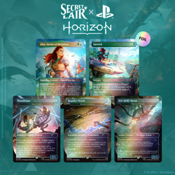 MTG Secret Lair x Horizon: Into the Forbidden West FOIL Edition - IN HAND - Image 1