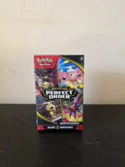 Pokemon TCG Perfect Order Booster Bundle 6 Packs Sealed New UK - Image 1