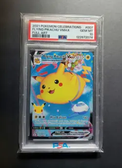 Pokemon Flying Pikachu VMAX 007/025 PSA 10 Celebrations Classic Collection - Image 1