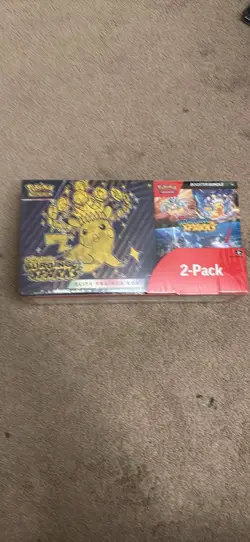 Pokemon Surging Sparks Etb Plus Boster Bundle From Cosco - Image 1