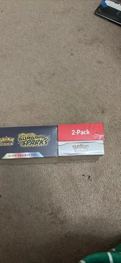 Pokemon Surging Sparks Etb Plus Boster Bundle From Cosco - Image 2