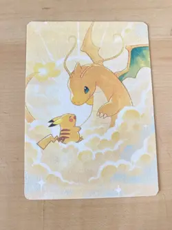 Pokemon Dragonite custom bookmark Illustration Rare - Fan Art - Image 3