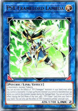 Psy-framelord Lambda - MGED-EN077 - Rare 1st Edition Yugioh - Image 1