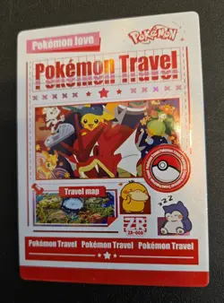 Pokemon Travel - ZR-008 - Mengka Pokemon Cards - Image 1