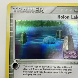 Holon Lake 87/110 Holon Phantoms Reverse Holo Stamped Trainer Pokemon Card MP - Image 2