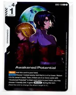 Gundam Card Game Awakened Potential New Type Challenge Promo FOIL SEALED - Image 1