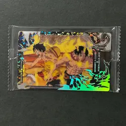 S4827 Luffy & Ace SR Japanese One Piece Itajaga Wafer Card SEALED A12 - Image 1