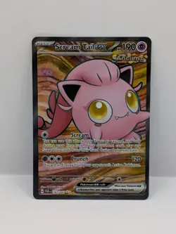 Pokemon Card Scream Tail EX 197/167 Twilight Masquerade Ultra Rare NM - Image 1