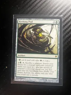 MTG Birthing Pod New Phyrexia Regular Rare Card 104/175 LP - Image 1