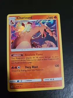 Charizard - 3/70 - Pokemon Dragon Majesty Sun & Moon Holo Rare Card NM - Image 1