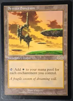 MTG Magic the Gathering: Serra's Sanctum #325 - Legendary Land - Image 1