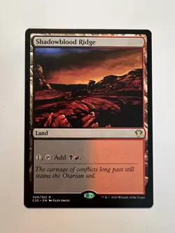Shadowblood Ridge - MTG Commander 2020 - NM - Image 1