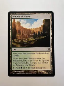 Temple of Plenty - MTG Born of the Gods - NM - Image 1
