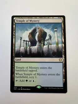 Temple of Mystery - MTG Commander 2021 - NM - Image 1