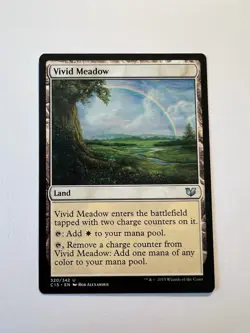 Vivid Meadow - MTG Commander 2015 - NM - Image 1