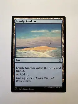 Lonely Sandbar - MTG Commander 2021 - NM - Image 1