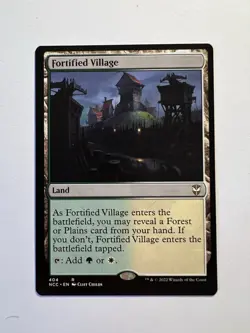Fortified Village - MTG March of the Machine: Commander - NM - Image 1