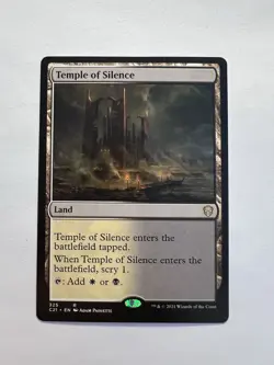 Temple of Silence - MTG Commander 2021 - NM - Image 1