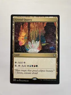 Crystal Quarry - MTG Dominaria United: Commander - NM - Image 1