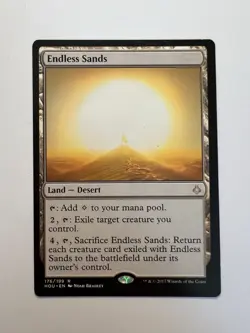 Endless Sands - MTG Hour of Devastation - NM - Image 1