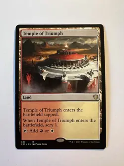 Temple of Triumph - MTG Commander 2021 - NM - Image 1