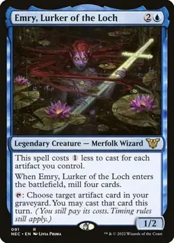 Emry, Lurker of the Loch NEC NM MTG - Image 1