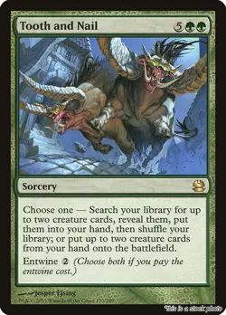 Tooth and Nail [MMA - 170] - LP TCG MTG - Image 1