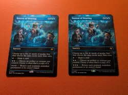 Bloomburrow Mythic Extended Art Season of Weaving Borderless #283 MTG Set of 2 - Image 1