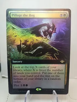 Pillage the Bog (Extended Art) Outlaws of Thunder Junction Foil - Image 1