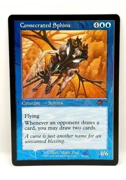 Consecrated Sphinx Retro Foil Promo Festival in a Box In Hand - Image 1