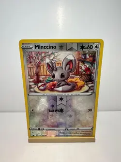 Minccino 146/202 Common Sword & Shield Pokemon Reverse Holo Near Mint - Image 1